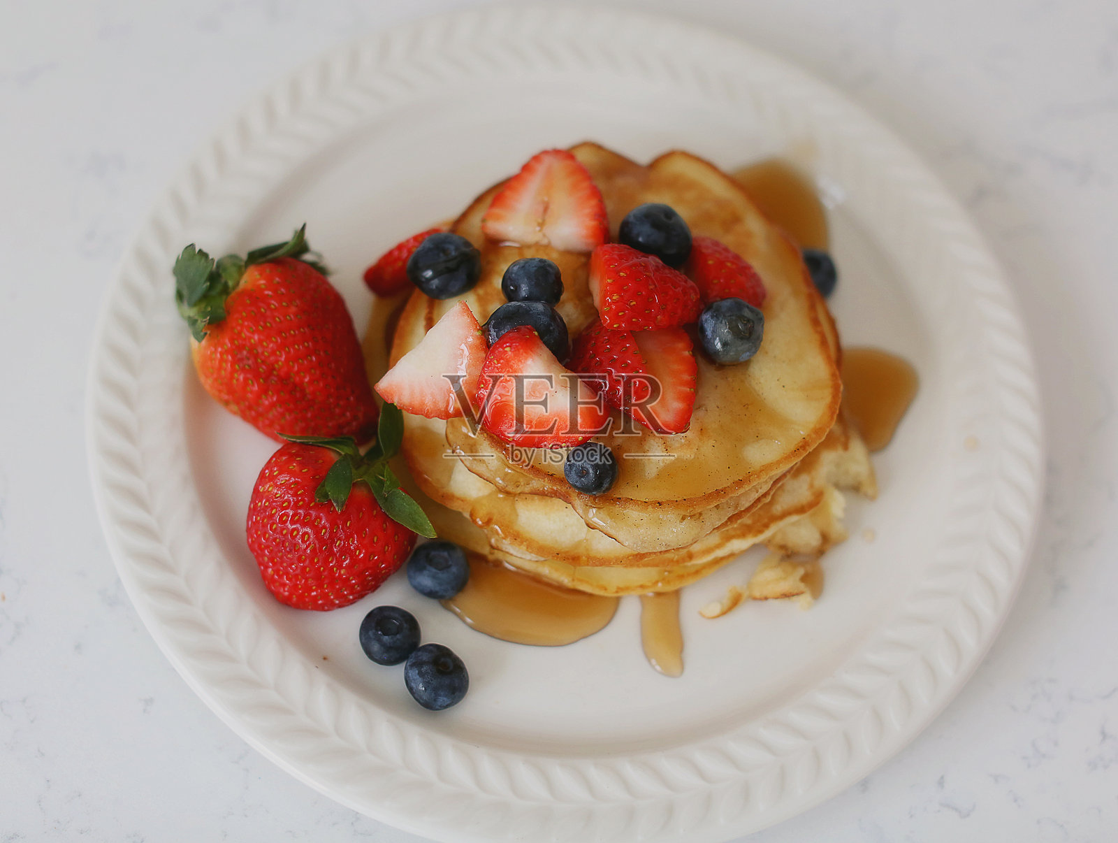 煎饼早餐照片摄影图片