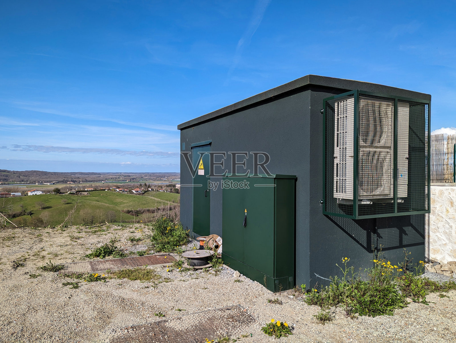 光纤分配柜照片摄影图片