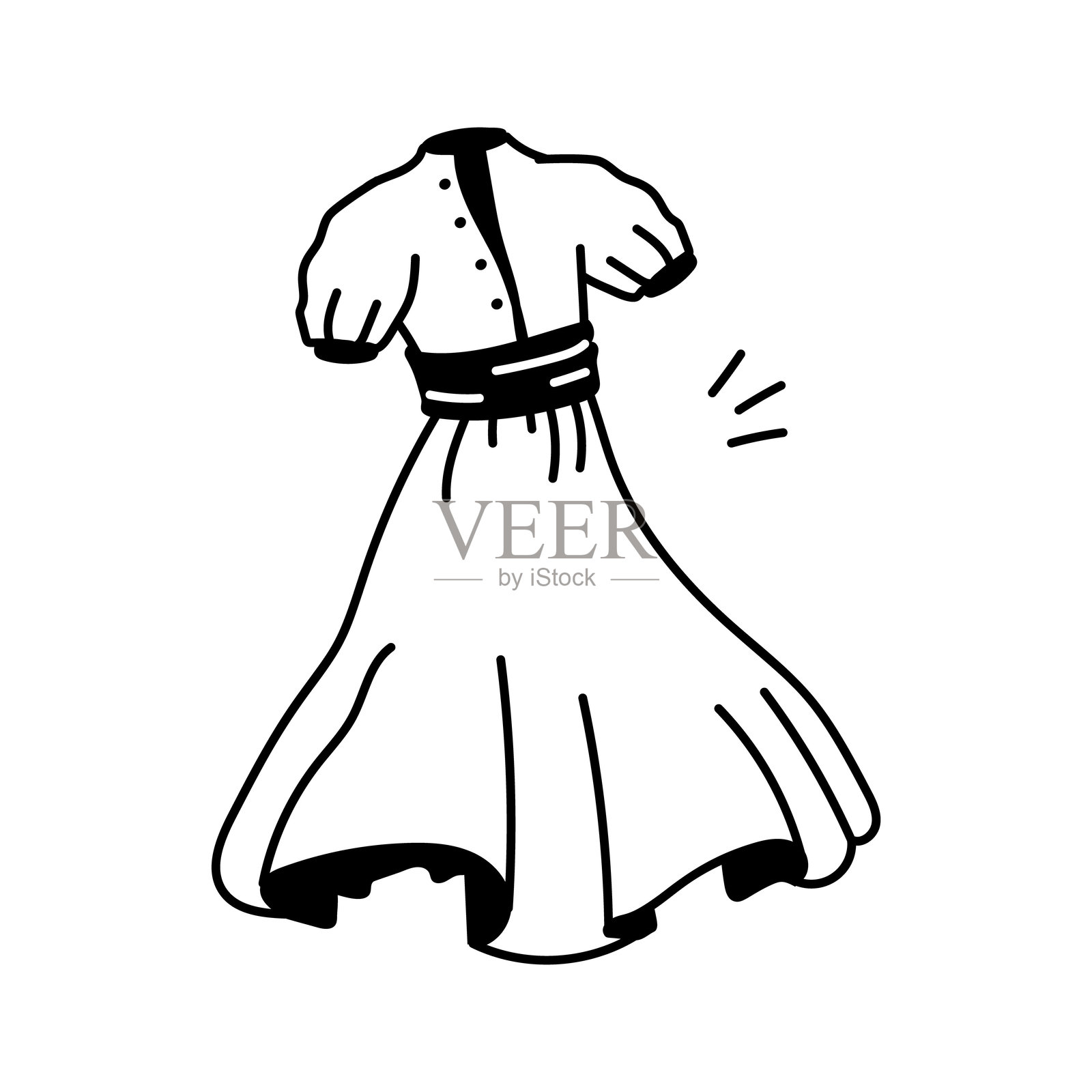 王子服装插画图片素材