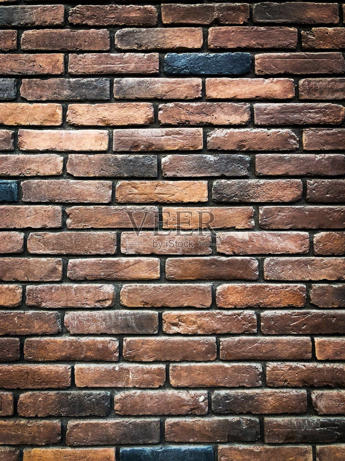 棕色复古砖墙的背景照片摄影图片