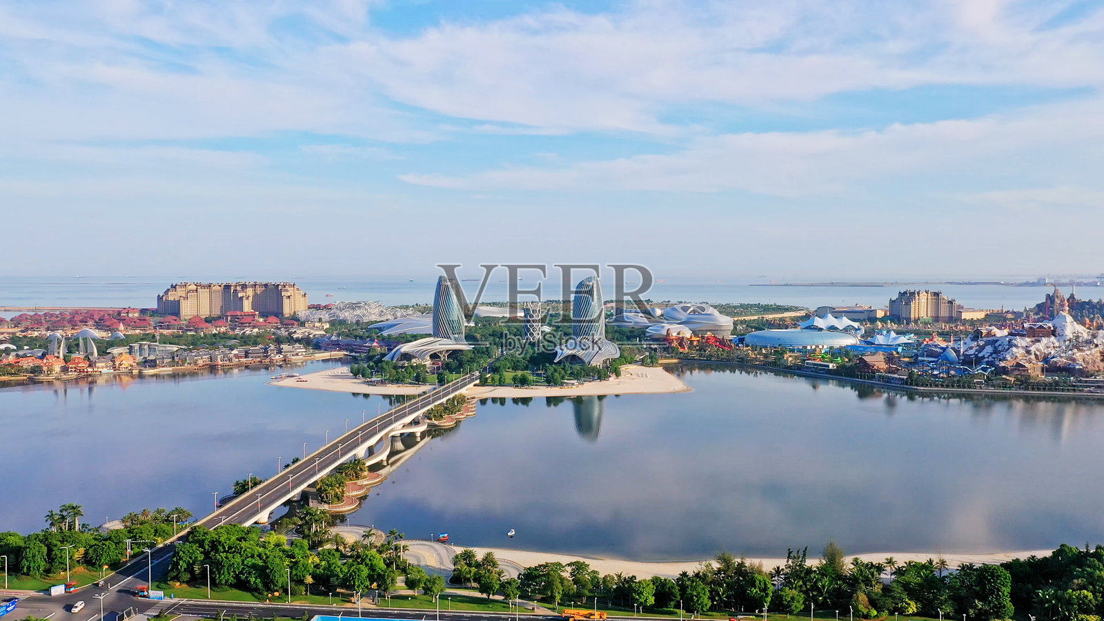 海洋花岛，儋州，海南，中国，亚洲。照片摄影图片