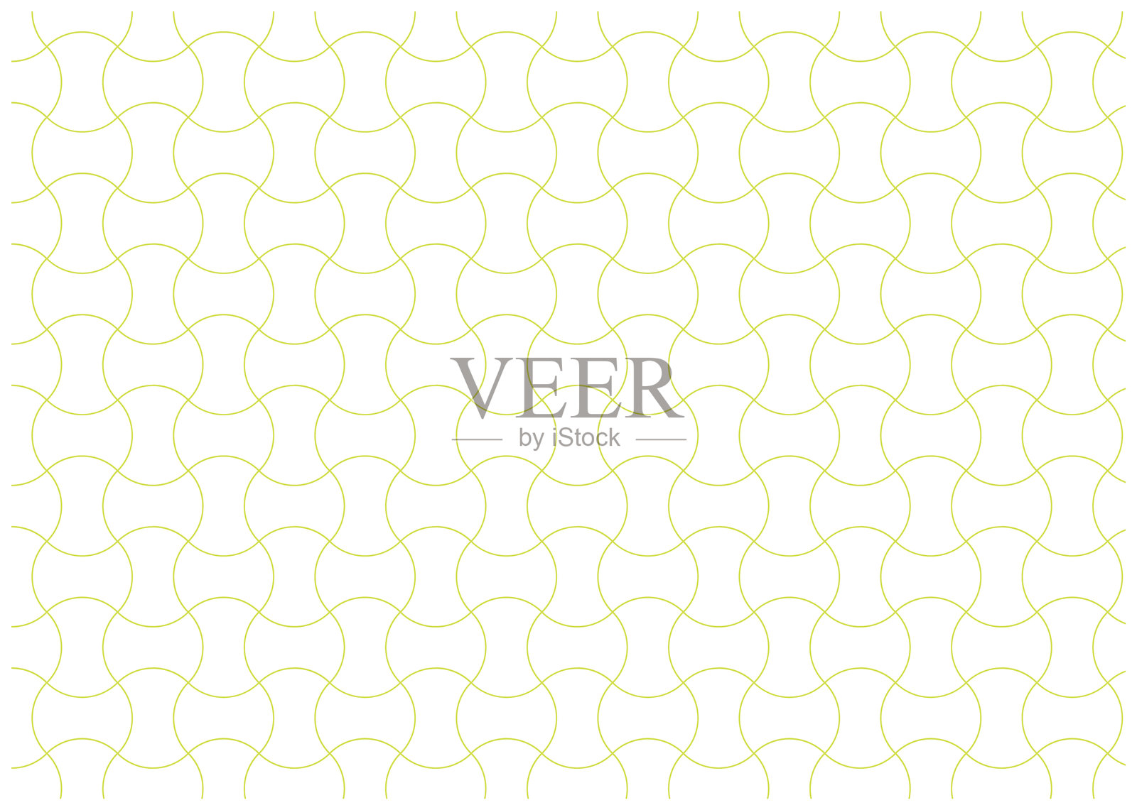 青铜色分段日本图案背景，青柠色插画图片素材