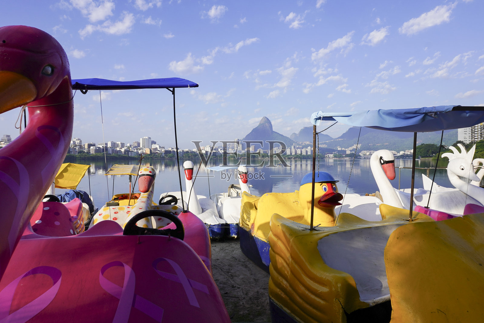 罗德里戈·德·弗雷塔斯湖 - 里约热内卢照片摄影图片