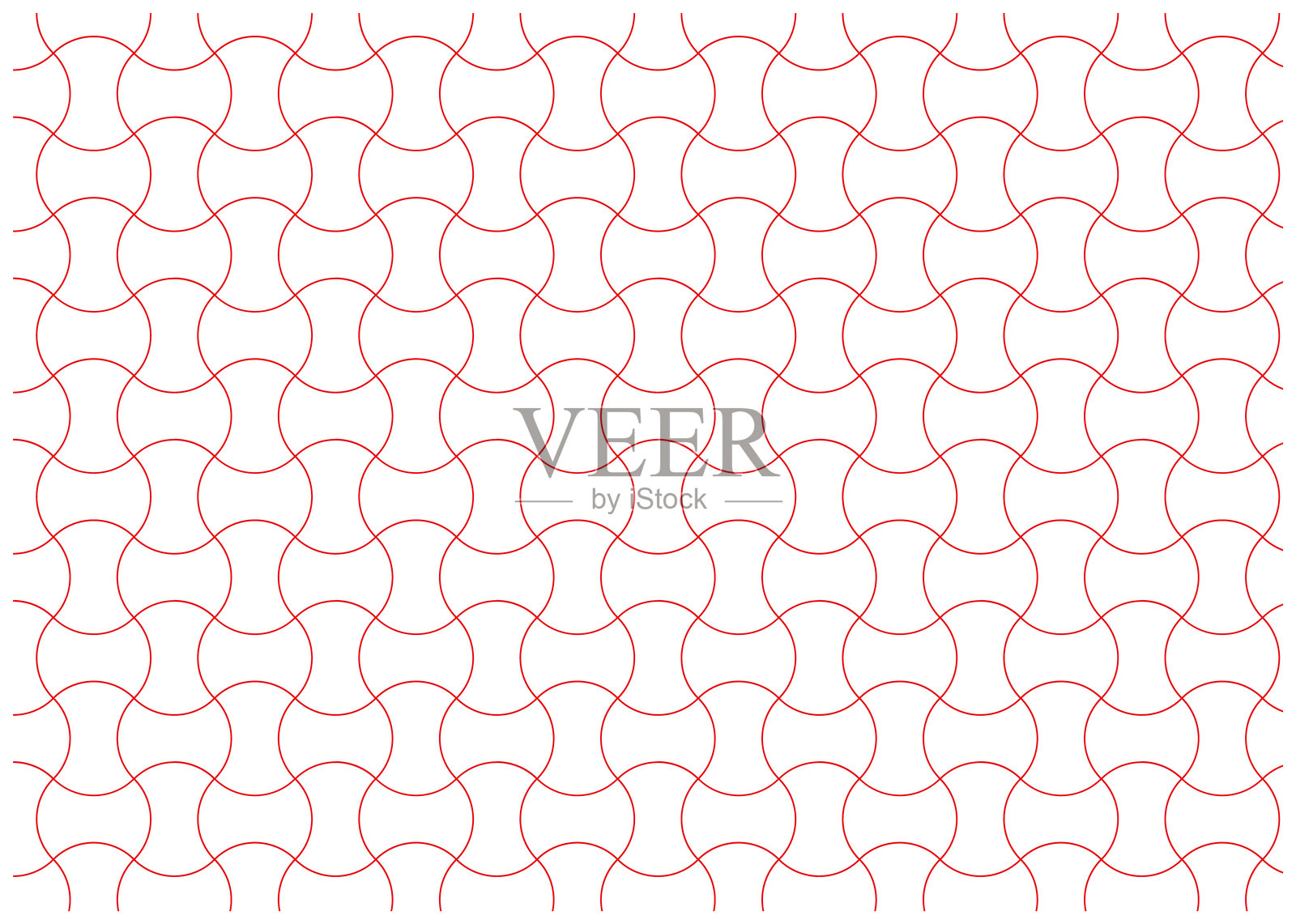 红色的青铜连接日本图案背景插画图片素材