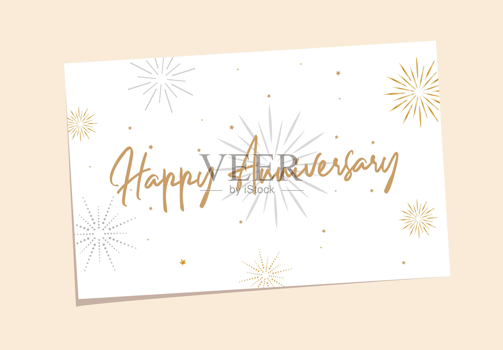 快乐的周年纪念插画图片素材