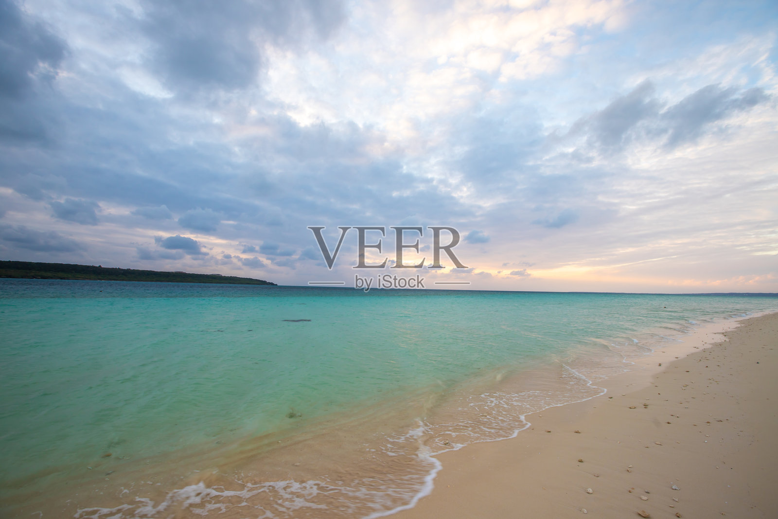 宫古岛与仁波马海滩的风景照片摄影图片