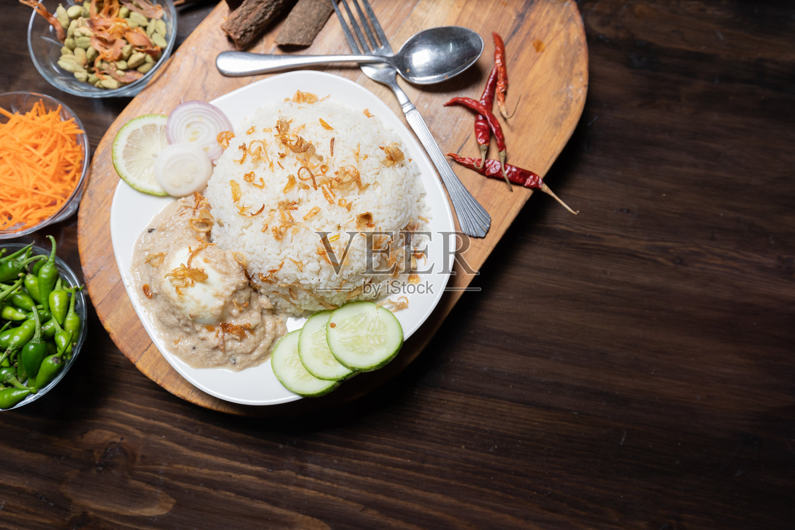 蛋炒饭照片摄影图片