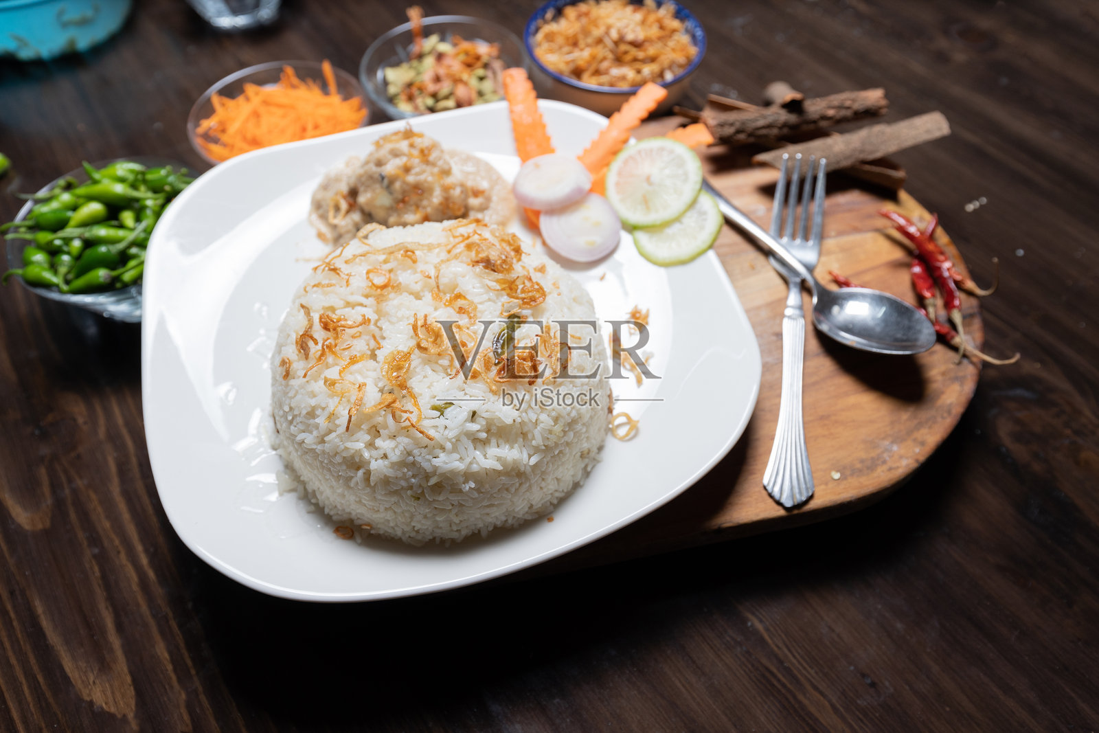 蛋炒饭照片摄影图片