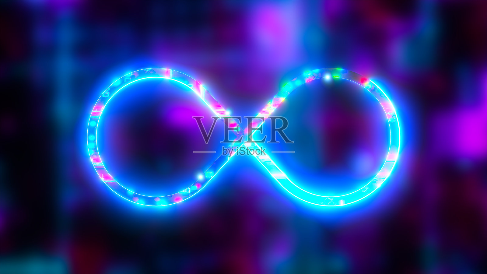 抽象的无限符号照片摄影图片