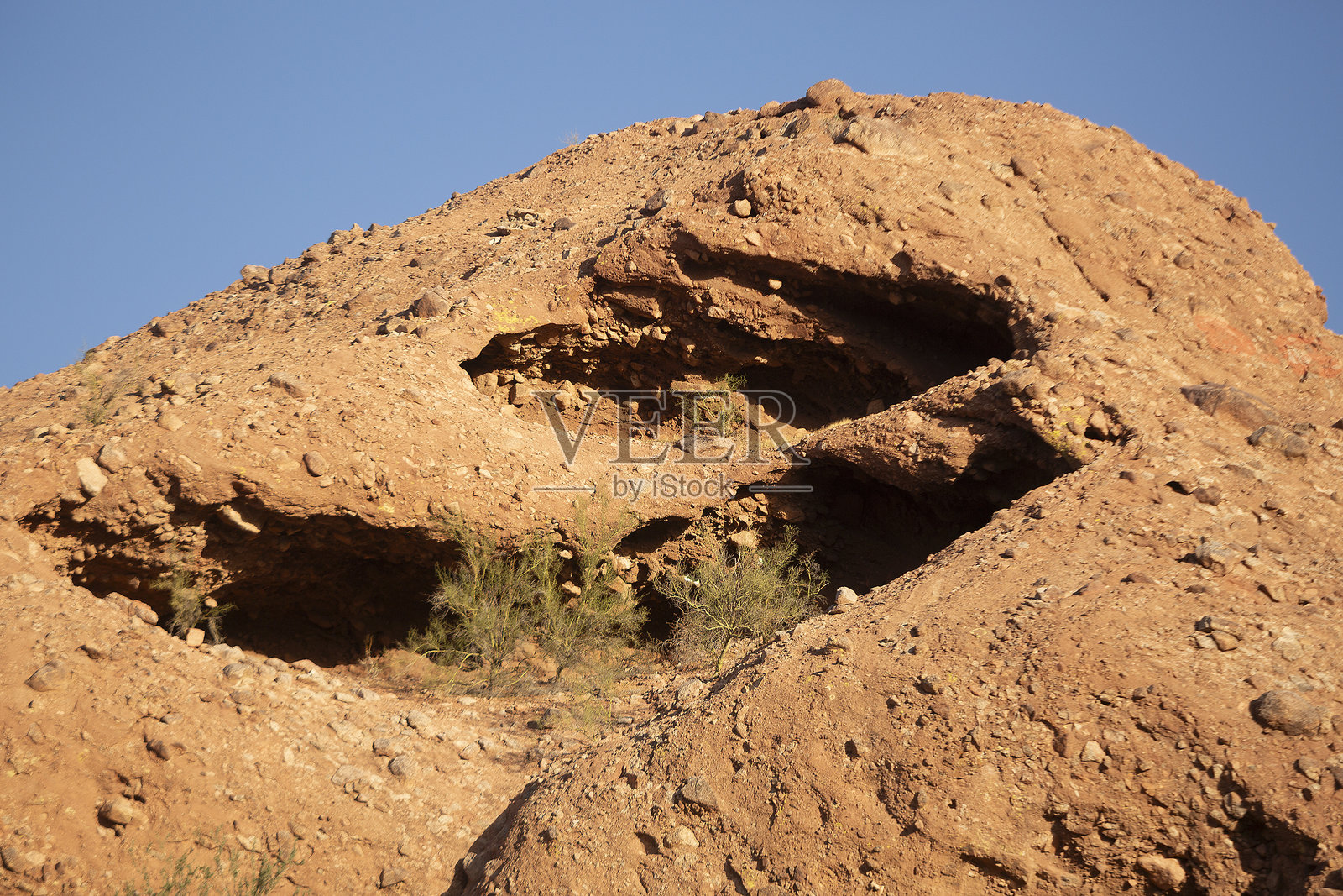 帕帕戈公园内的红砂岩地貌照片摄影图片