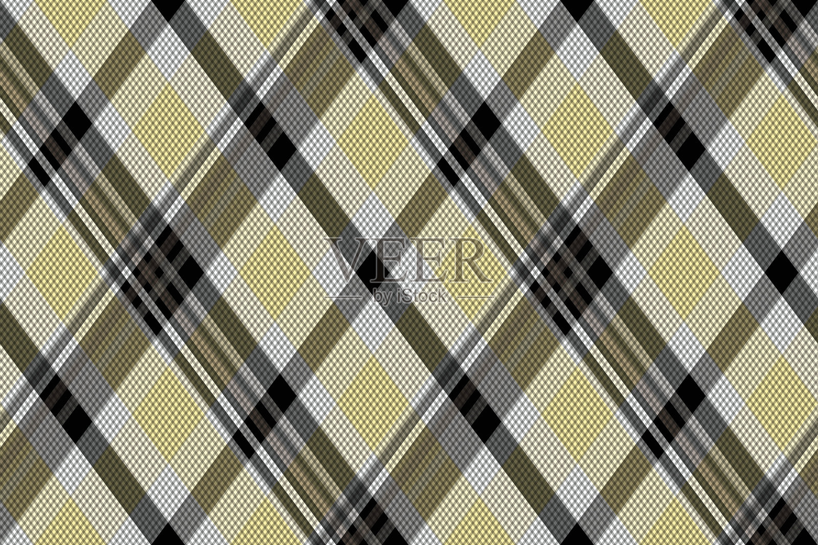 苏格兰格子背景。无缝苏格兰格子，面料图案，纹理，壁纸插画图片素材