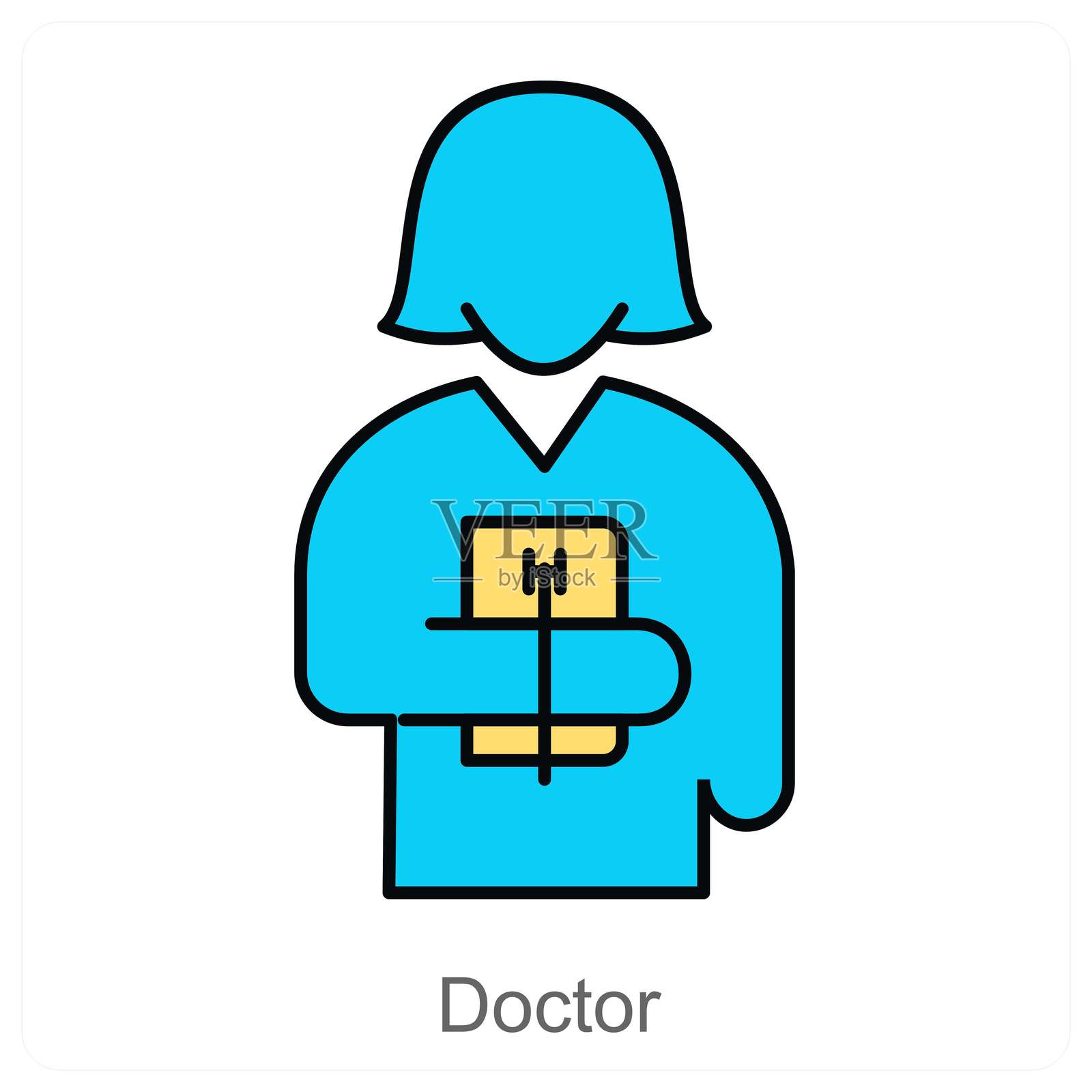 医生插画图片素材