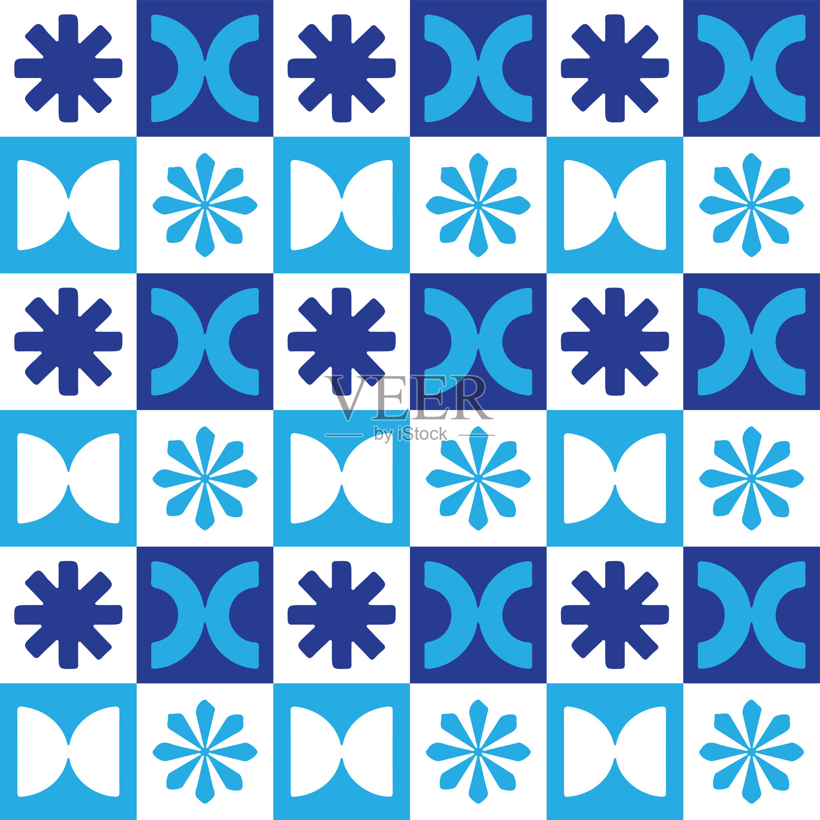 简单几何设计，展现永恒魅力插画图片素材