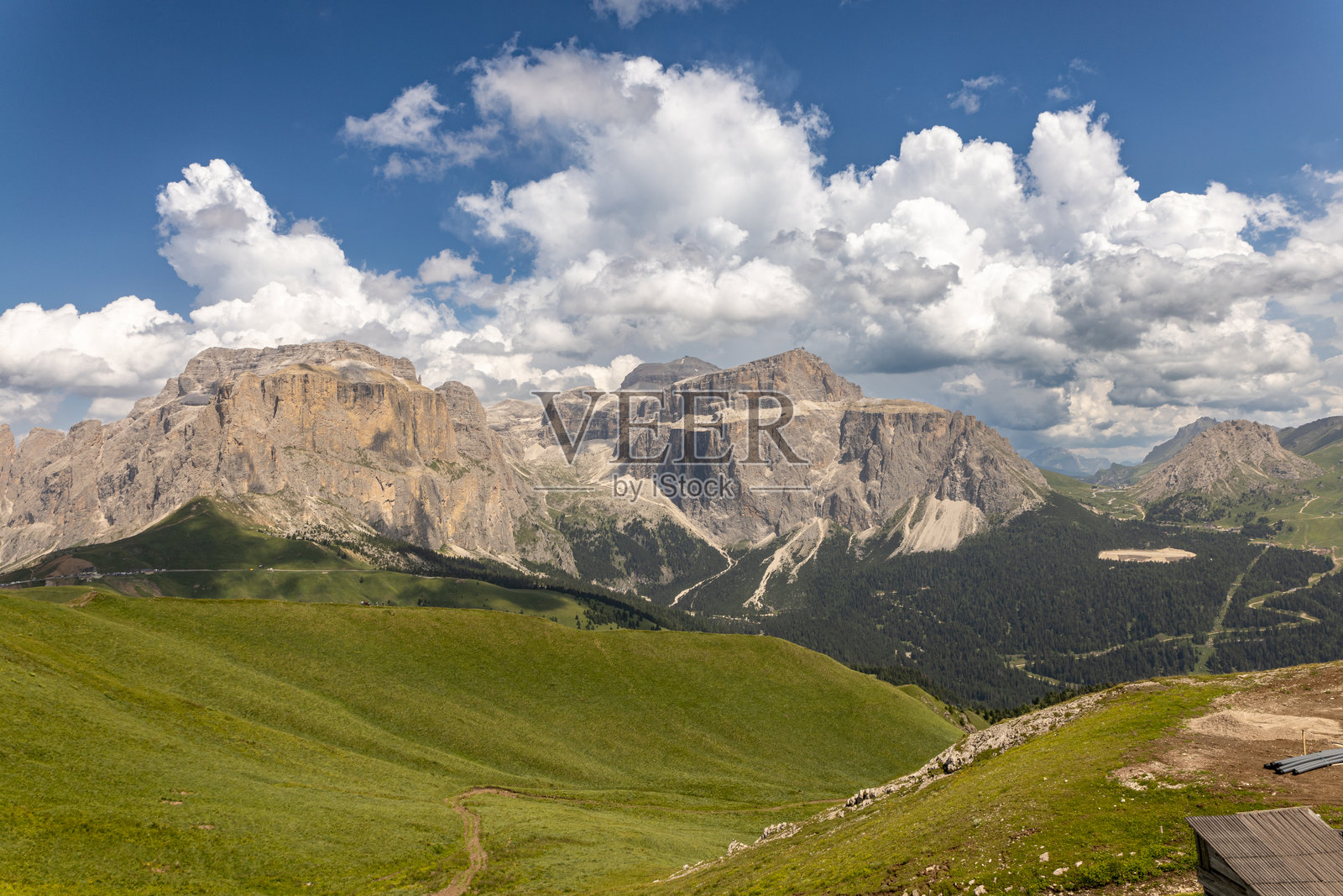 令人惊叹的多洛米蒂山脉照片摄影图片