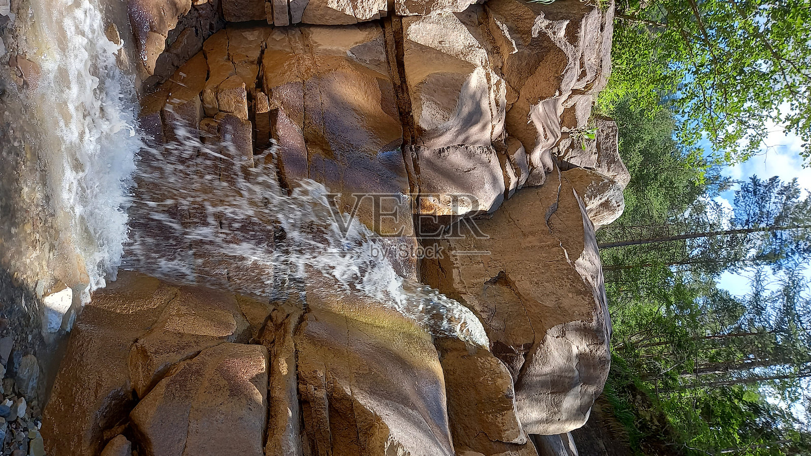 瀑布照片摄影图片