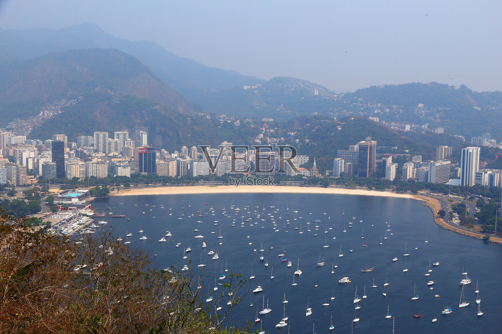 里约热内卢 - 博塔福戈港口照片摄影图片