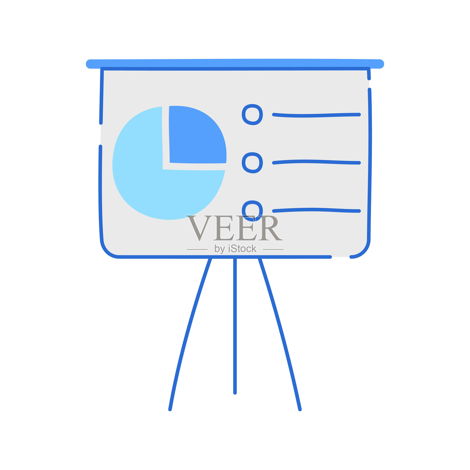 分析图表图标涂鸦插图，柔和的色彩调色板，手绘风格。非常适合营销、品牌推广或广告项目。插画图片素材