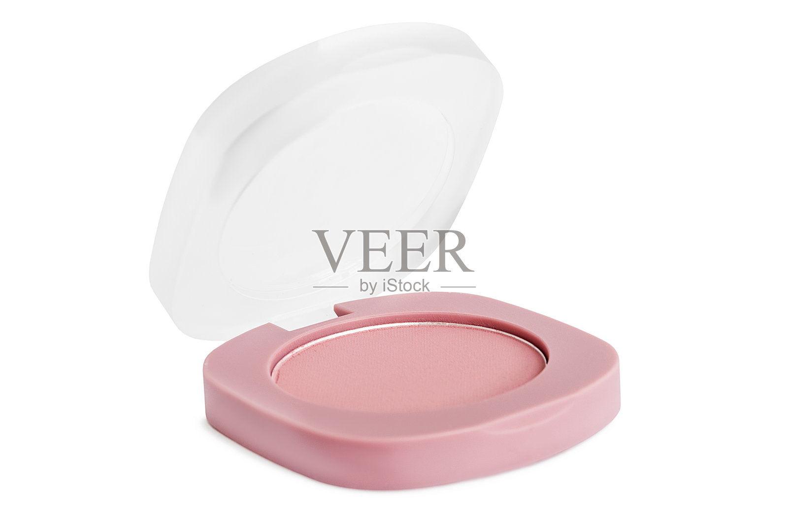 孤立的腮红盒照片摄影图片