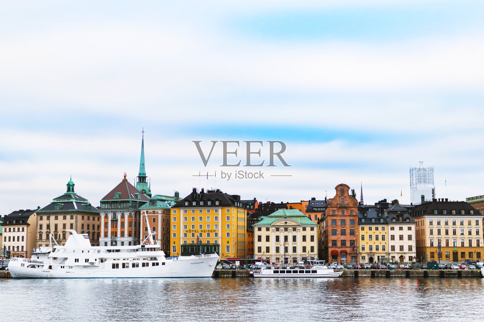 瑞典斯德哥尔摩的老城区照片摄影图片