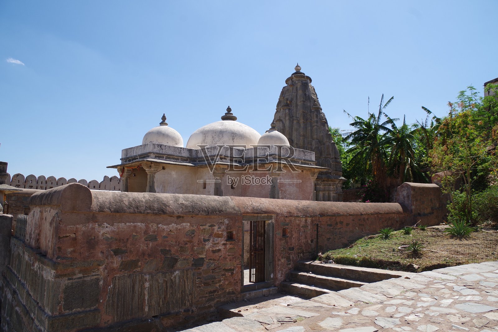 拉贾斯坦邦的昆布尔加尔堡照片摄影图片