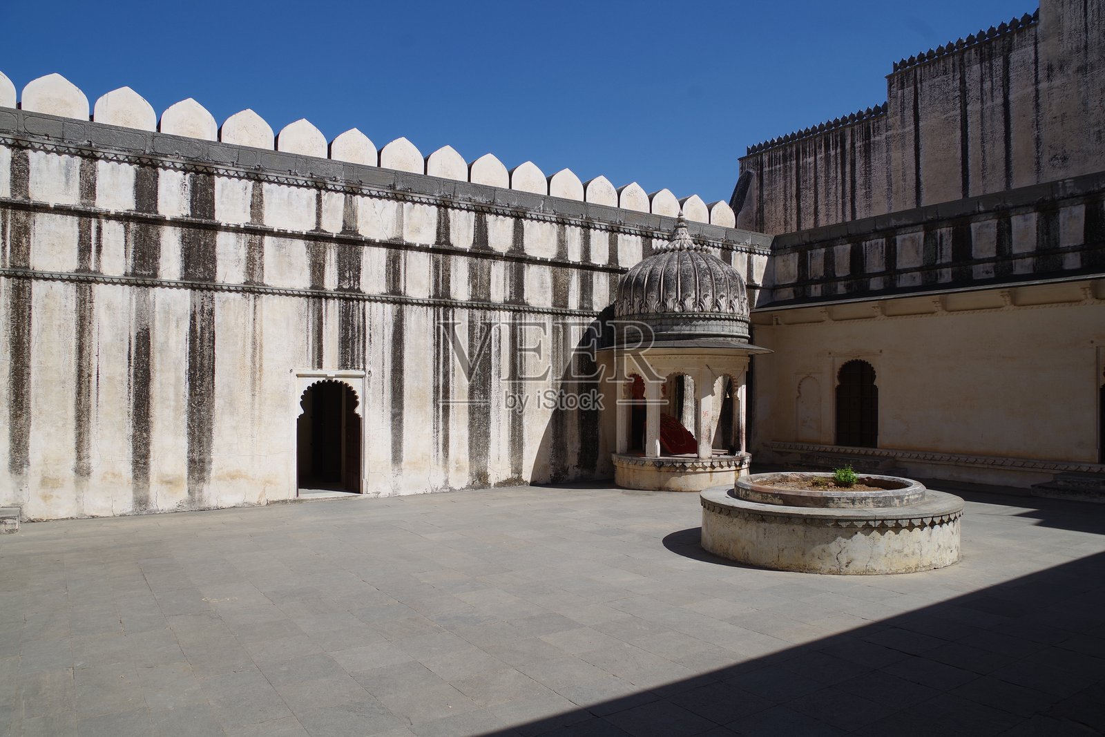 拉贾斯坦邦的昆布尔加尔堡照片摄影图片