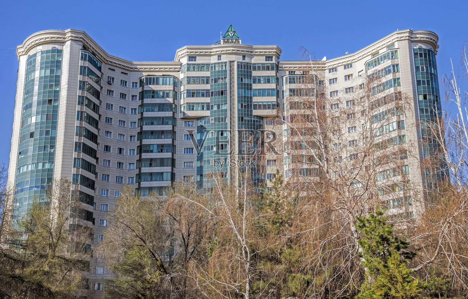 阿拉木图 - 现代建筑照片摄影图片