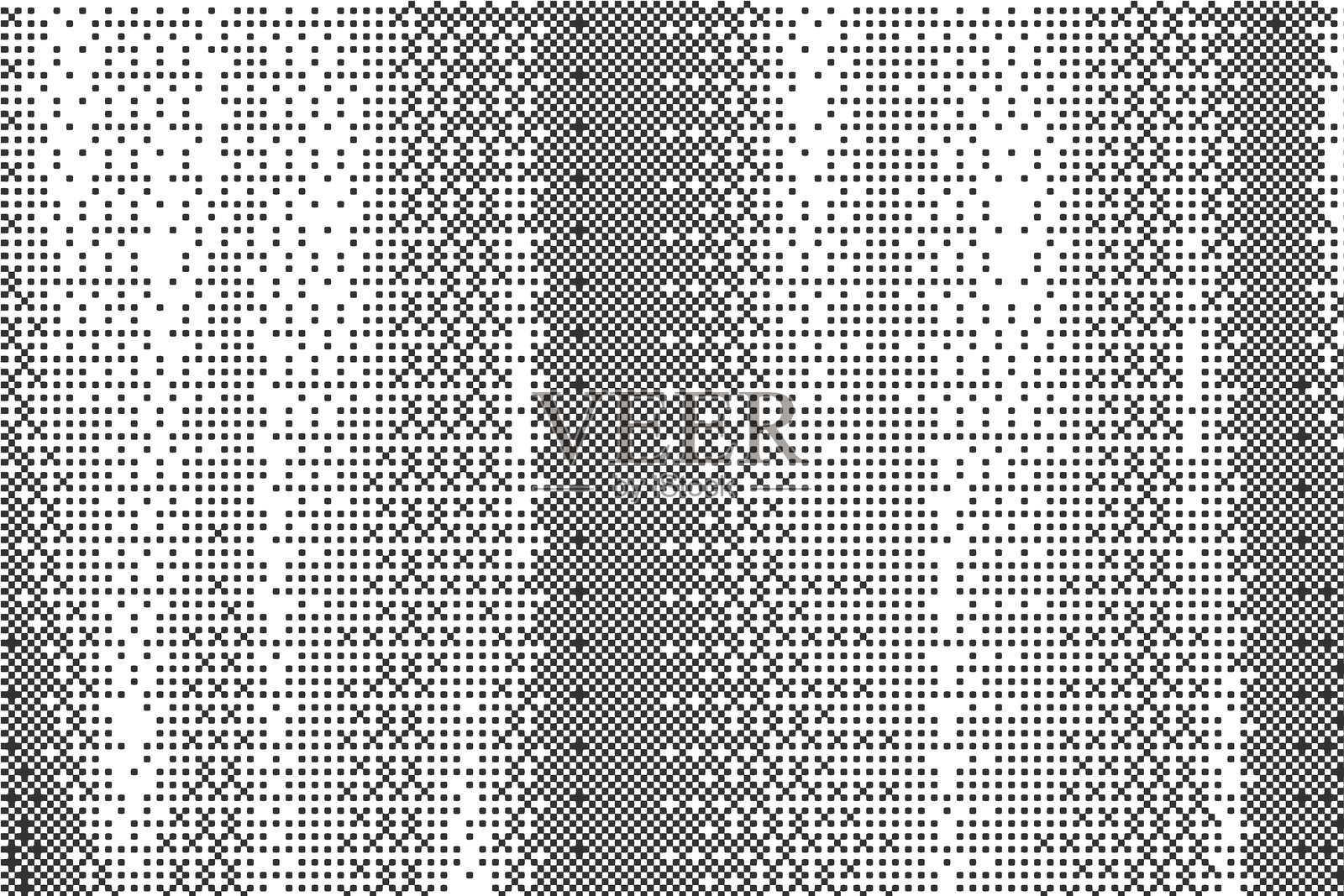 像素图案背景。复古电脑游戏的位图纹理。点状抖动渐变背景。带有马赛克效果的抽象故障渐变屏幕色调。矢量壁纸。插画图片素材