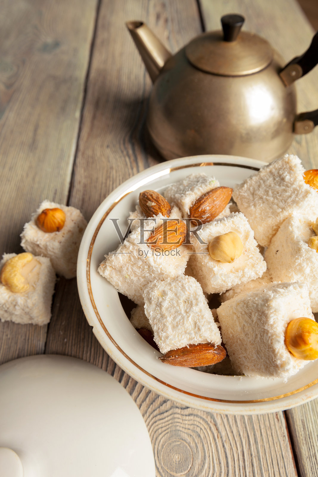 土耳其软糖照片摄影图片