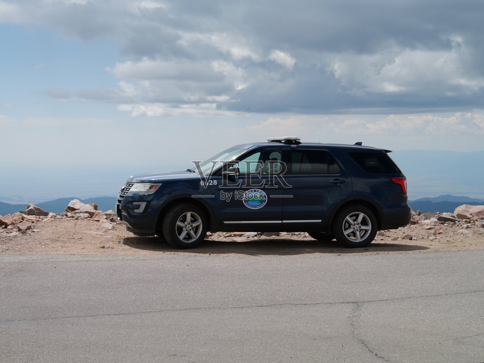 派克峰 - 美国的山 - 科罗拉多斯普林斯照片摄影图片