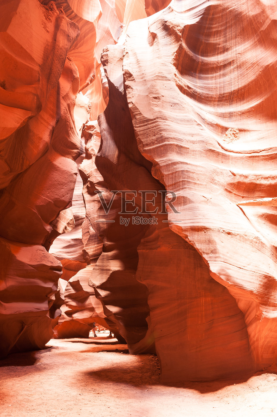 羚羊峡谷的内部照片摄影图片