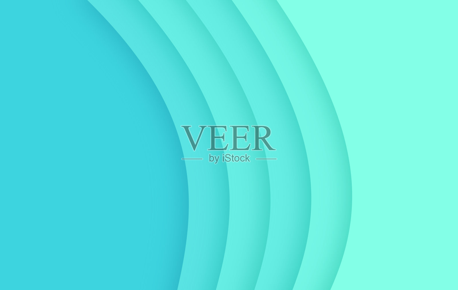 复古曲线波浪抽象背景插画图片素材