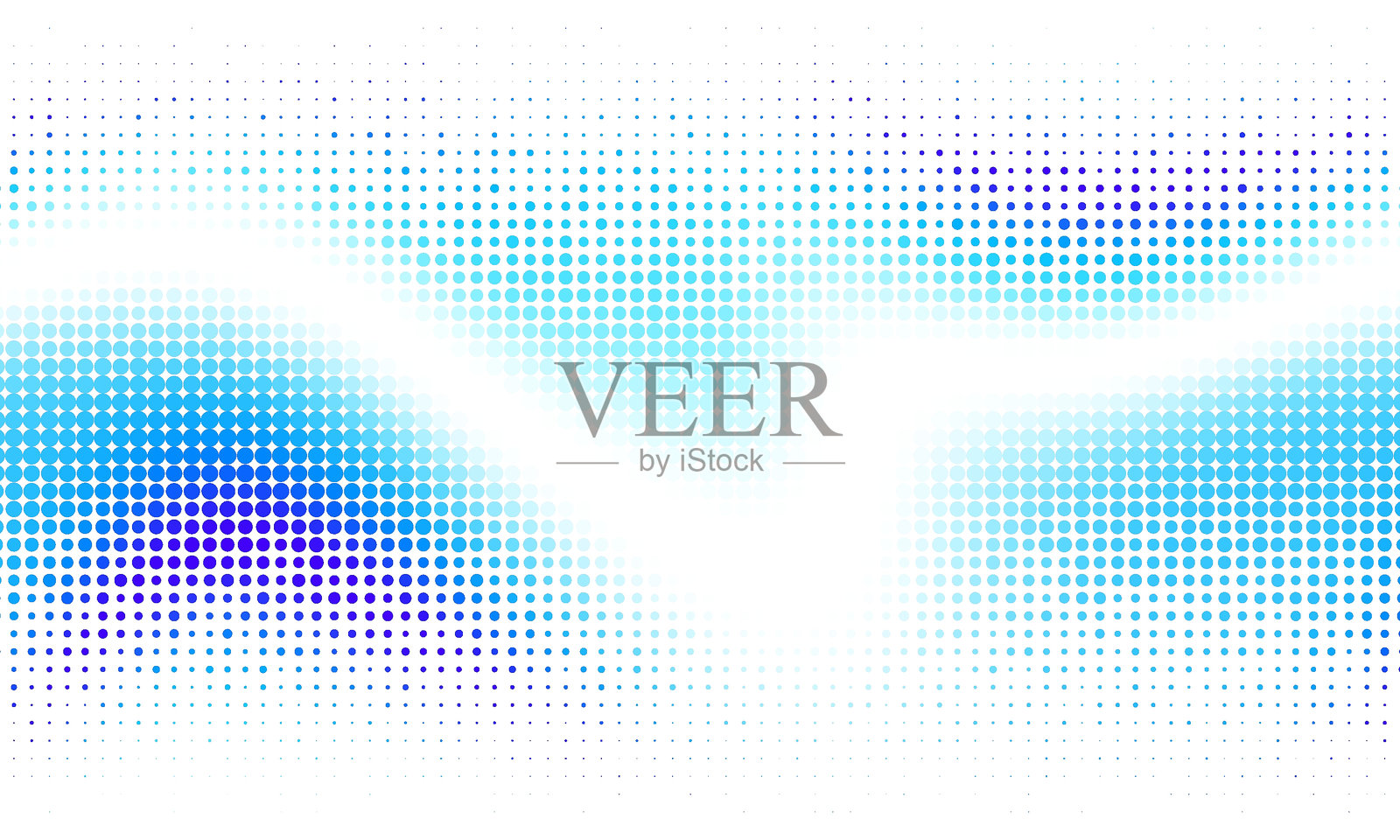 蓝色抽象背景的点。随机颗粒的纹理。混乱的装饰，马赛克。小点的线性图案。横幅、海报网站、社交网络框架的设计。矢量插图。插画图片素材