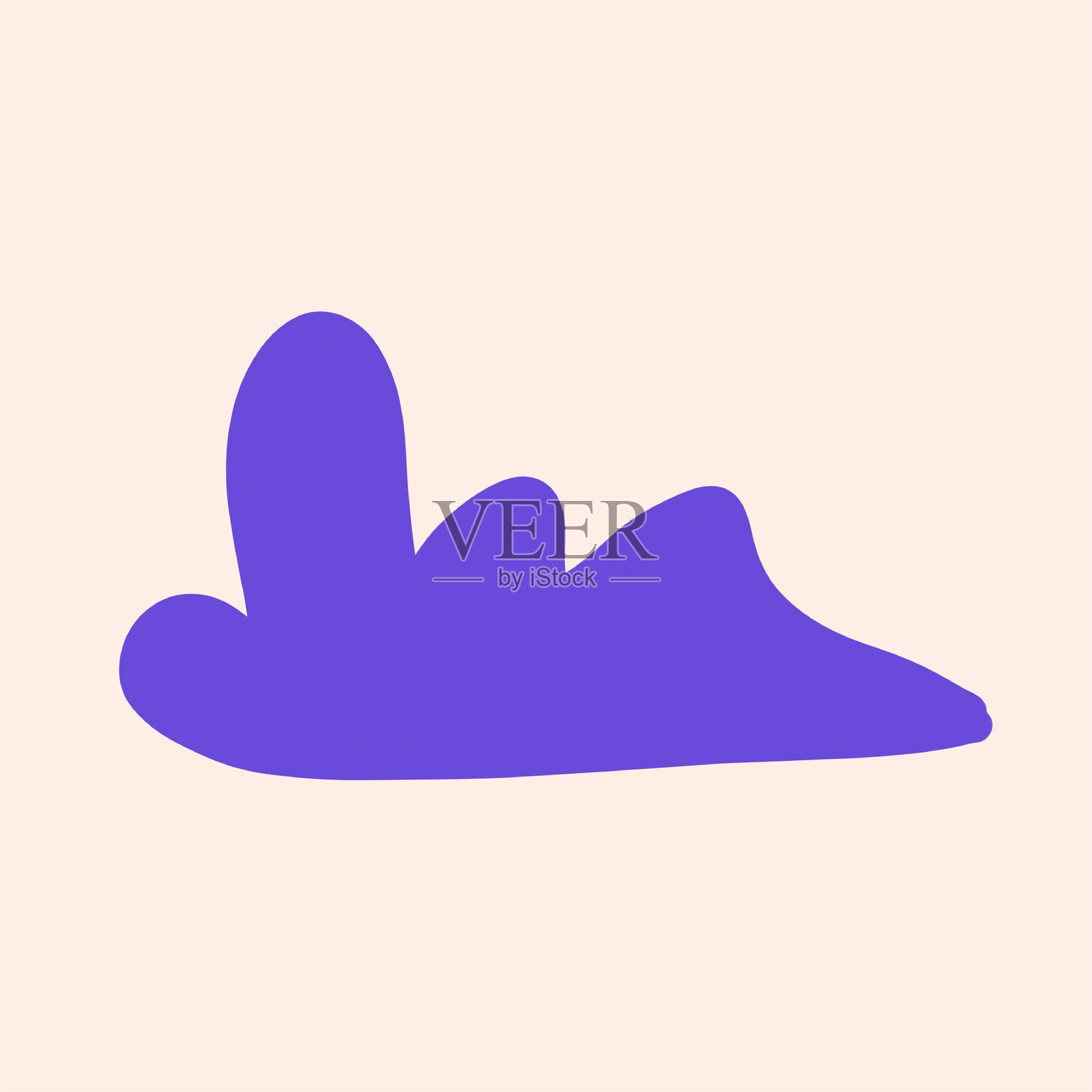 幼儿园孩子们的手绘画作插画图片素材