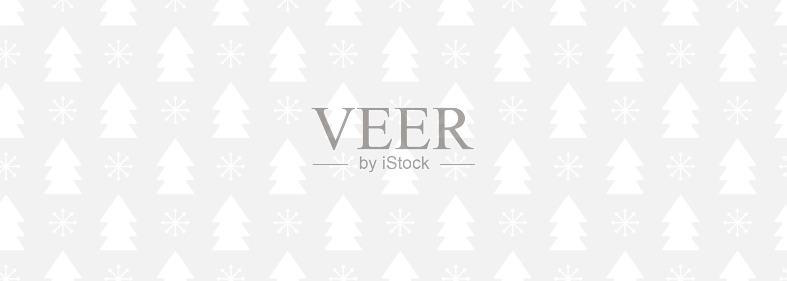 圣诞节抽象图案。圣诞几何背景。带有简单几何特征的圣诞图案。马赛克和斯堪的纳维亚风格。插画图片素材