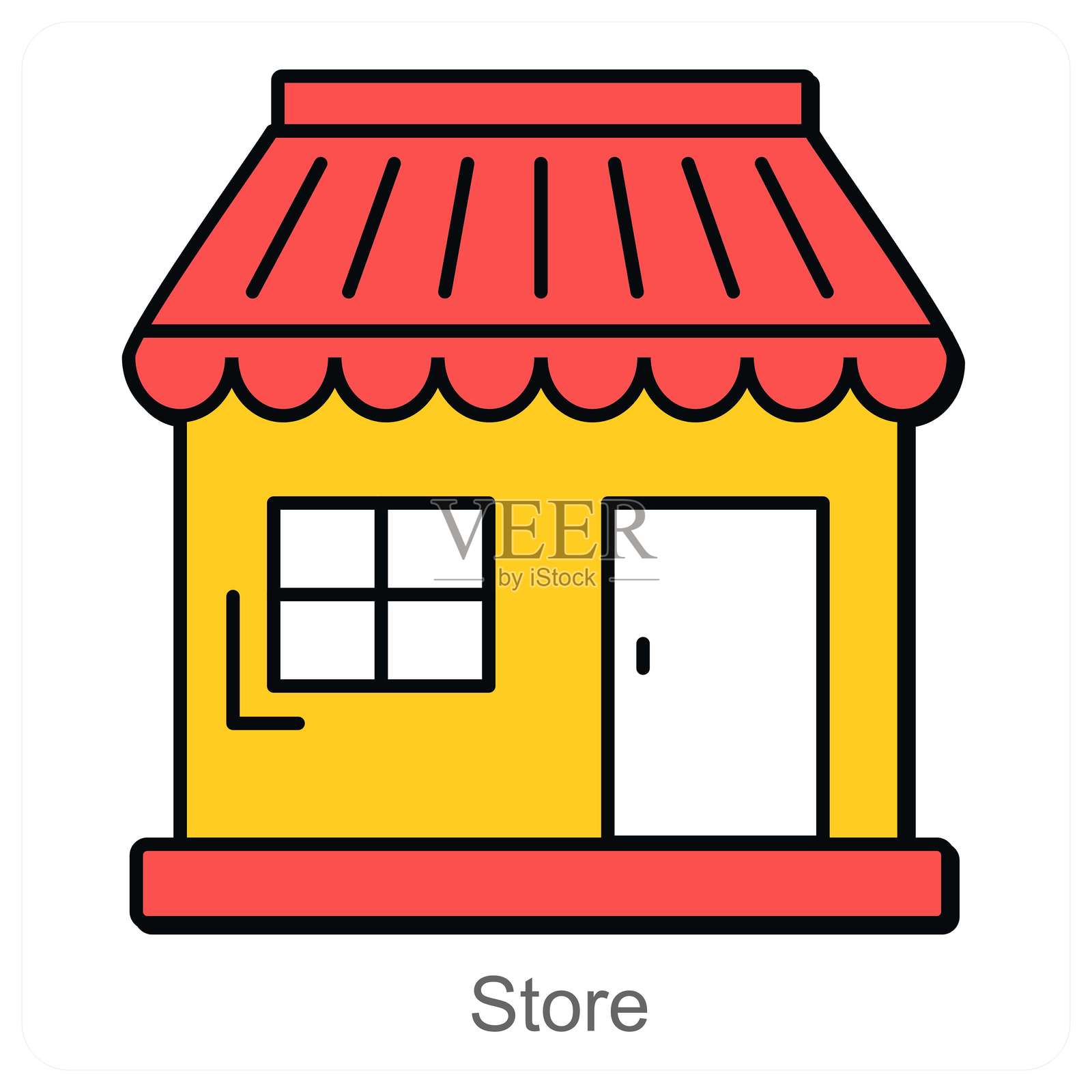 商店插画图片素材