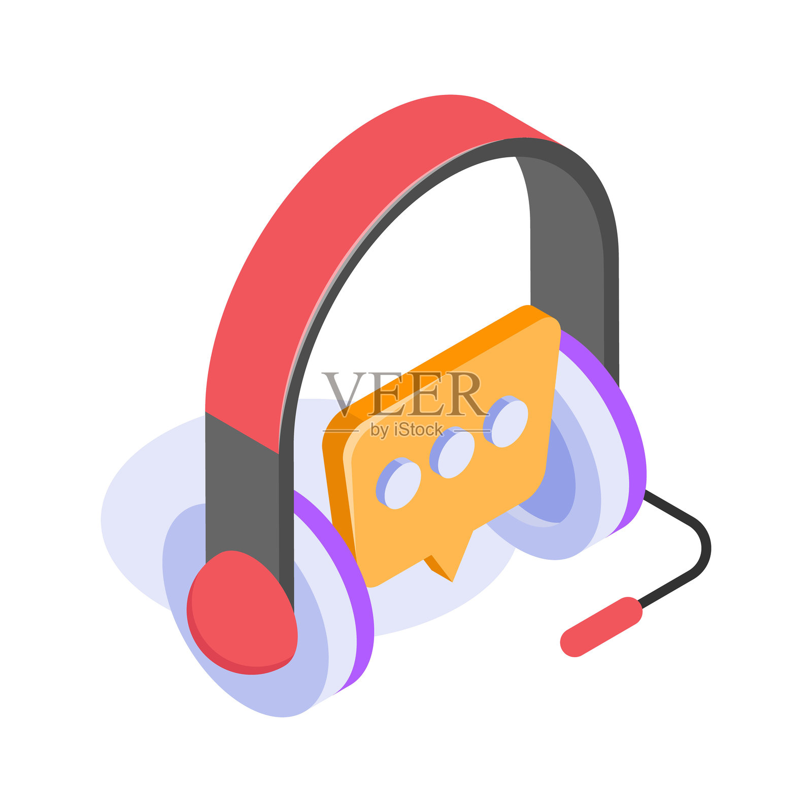耳机插画图片素材