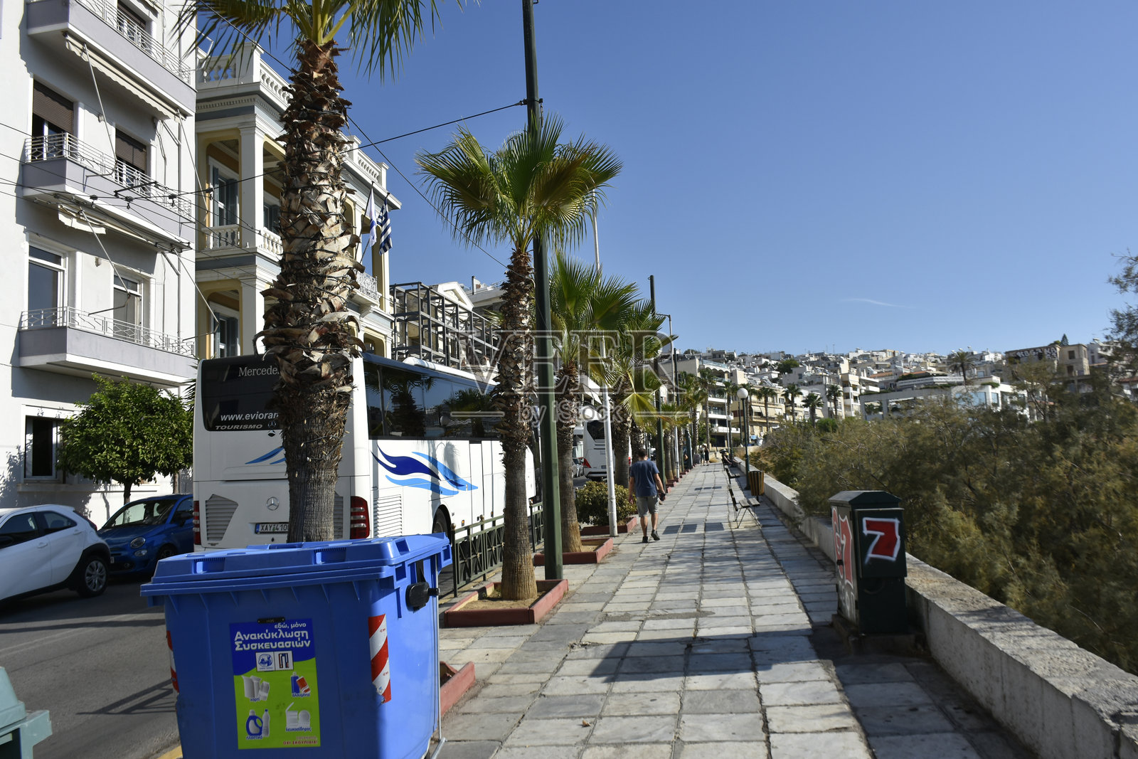 雅典希腊比雷埃夫斯码头,停靠的游艇,建筑外观,阿提卡,旅行照片摄影图片