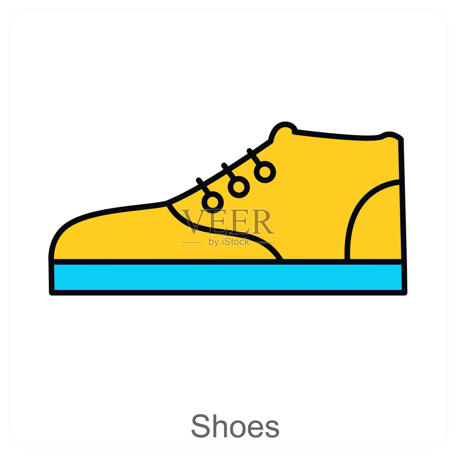 鞋子插画图片素材