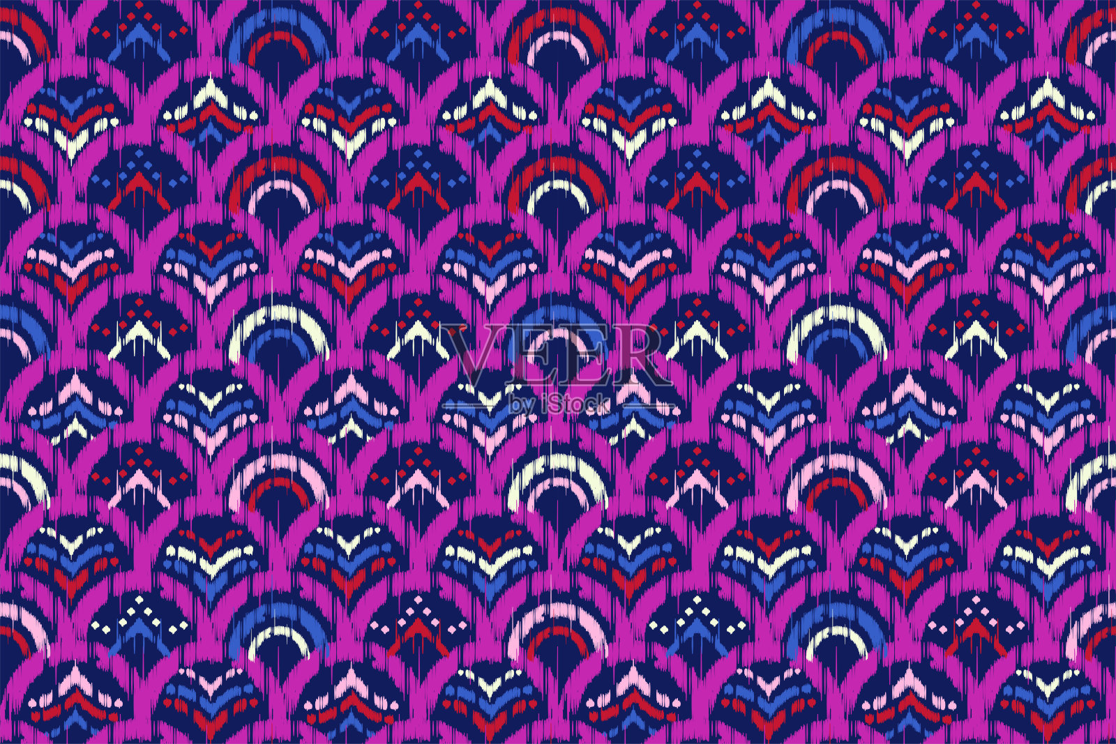 织物图案背景插画图片素材