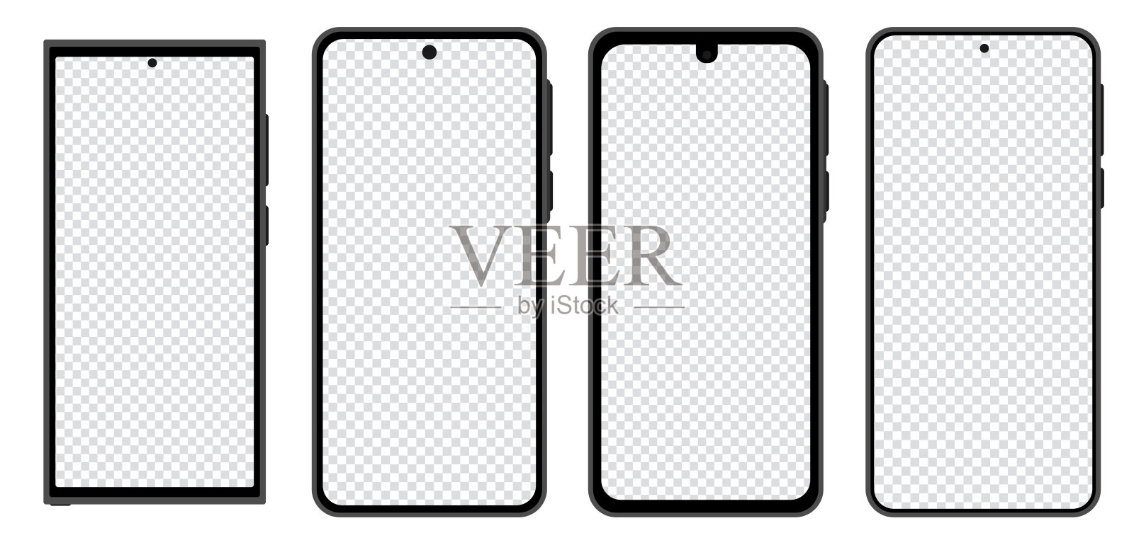 手机套装矢量插图插画图片素材