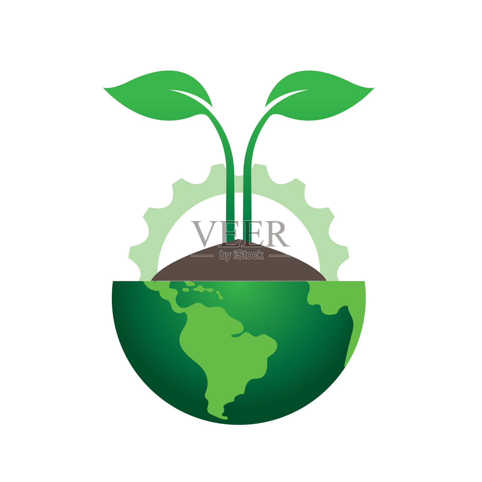 环保的插画图片素材