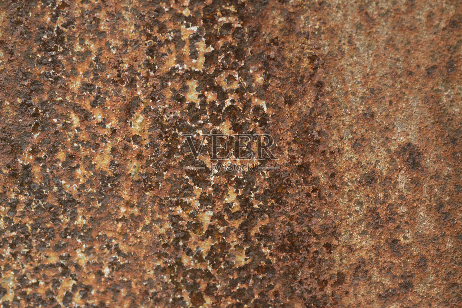粗糙的铁锈纹理，旧钢铁腐蚀背景。照片摄影图片