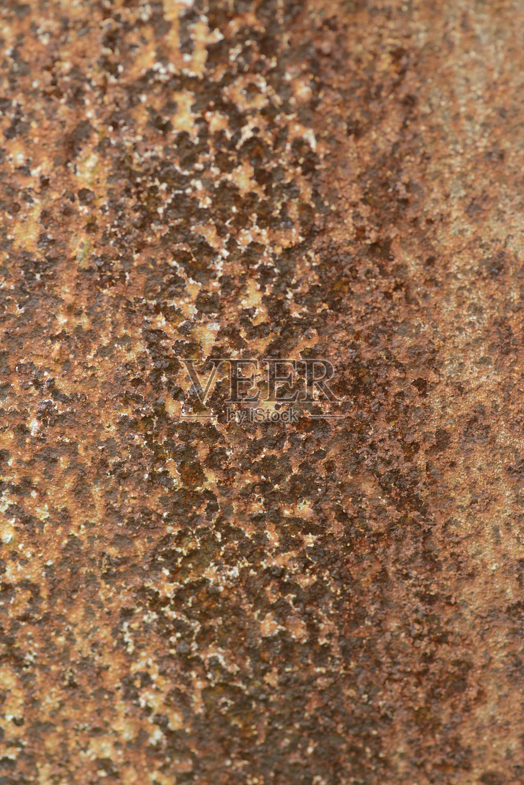 粗糙的铁锈纹理，旧钢铁腐蚀背景。照片摄影图片