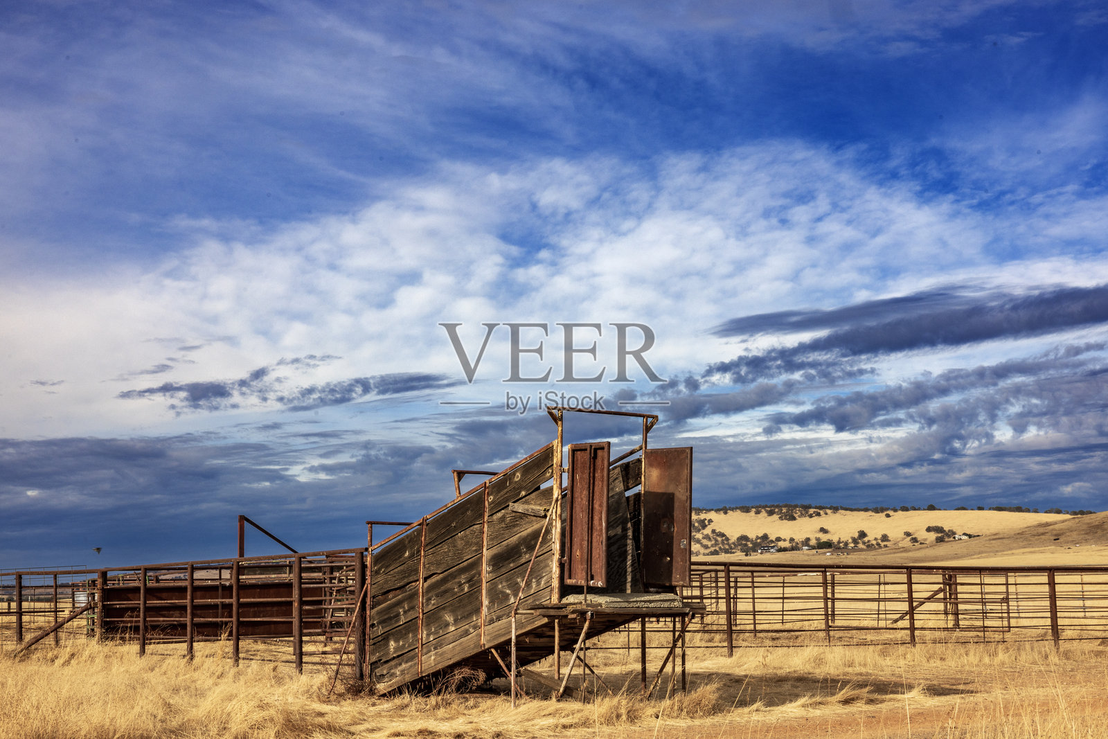旧牛道照片摄影图片
