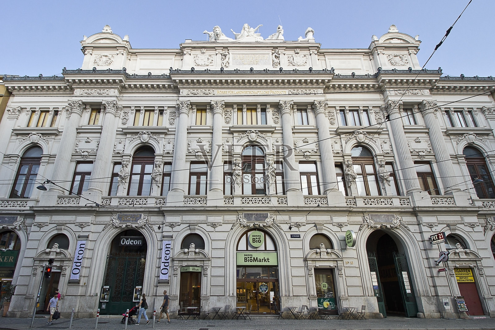 维也纳市中心的老房子照片摄影图片