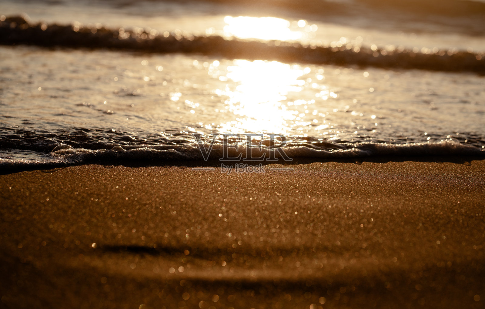 威尼斯海滩日落照片摄影图片