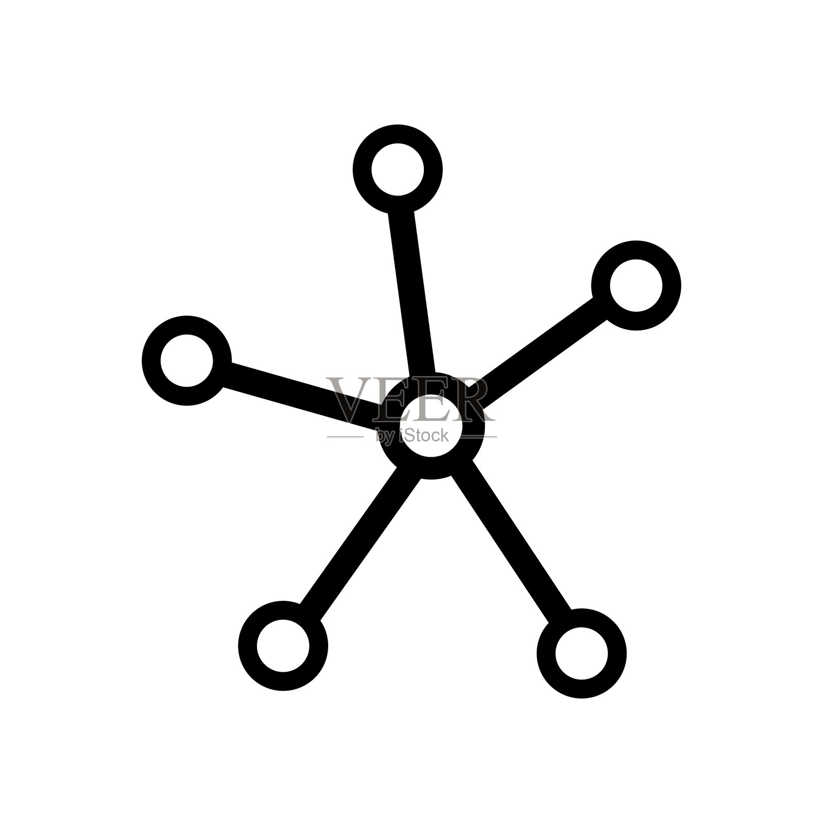 分子插画图片素材