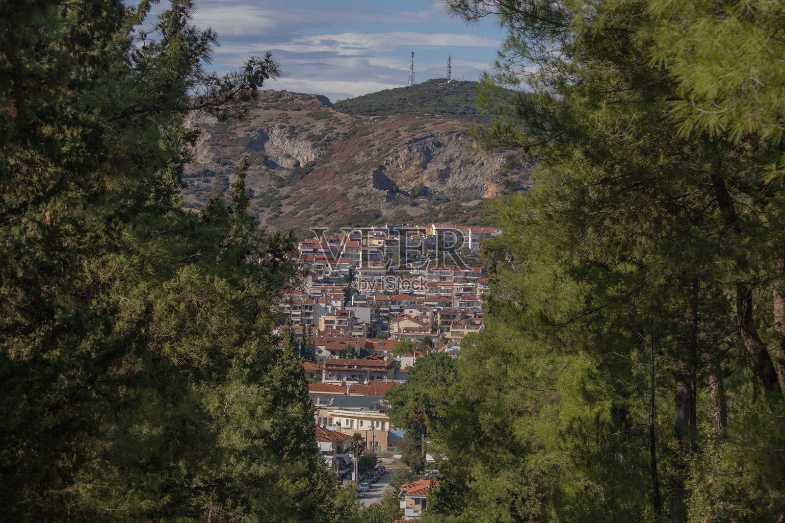 城市的小景观照片摄影图片