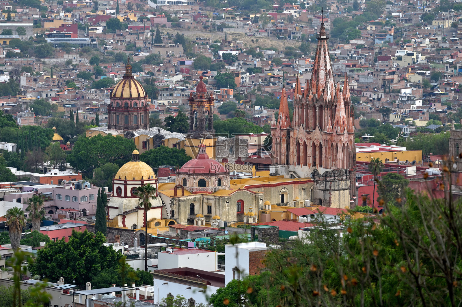 圣米格尔德阿连德全景照片摄影图片