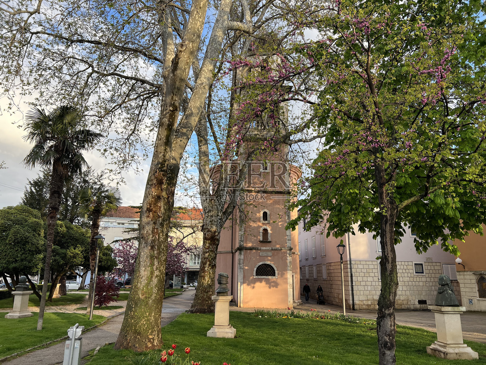 健康圣母教堂（扎达尔，克罗地亚）照片摄影图片